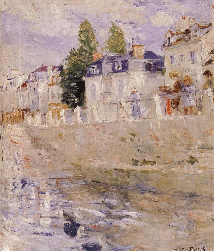 Berthe Morisot The Dock of Buchwu China oil painting art